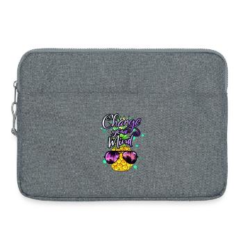 ananas frais Changez d’avis - Sacoche pour ordinateur portable 15 pouces - gris chiné - Devant