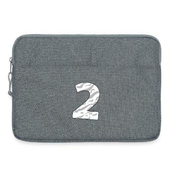 2 - Laptop bag 15" - heather grey - Front