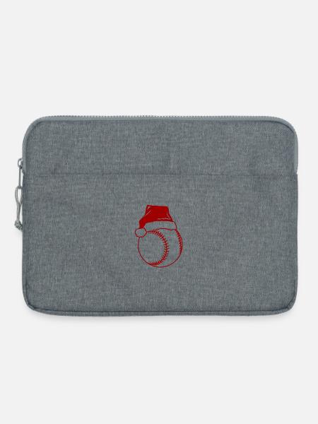 Weihnachten Baseball - Laptoptasche 15" - Grau meliert