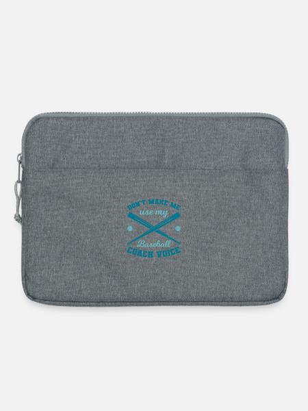 Baseballtrainer - Laptoptasche 15" - Grau meliert