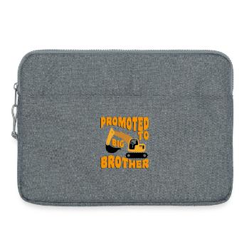 Zum großen Bruder befördert Going To Be A Big Brother - Laptoptasche 15" - Grau meliert - Vorne