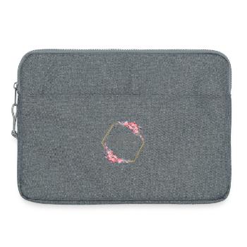 Weltbeste Maklerin Immobilien Beruf Geschenk - Laptoptasche 15" - Grau meliert - Vorne
