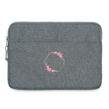 Österreich Tirol Mädchen Heimat Geschenk - Laptoptasche 15" - Grau meliert - Vorne