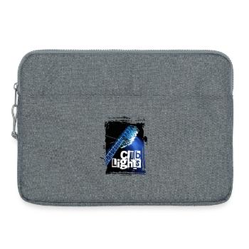 Lumières du club Rostock - Sacoche pour ordinateur portable 15 pouces - gris chiné - Devant