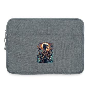 Dragon Warrior Epic Battle - Laptop bag 15" - heather grey - Front