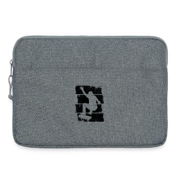 Skater Junge - Laptoptasche 15" - Grau meliert - Vorne
