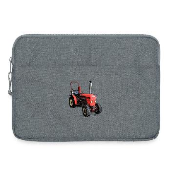 Tracteur à voie étroite - Sacoche pour ordinateur portable 15 pouces - gris chiné - Devant