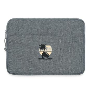 Bowling Sketch - Laptop bag 15" - heather grey - Front