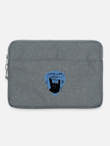 long live rock 'n' roll - Laptoptasche 15" - Grau meliert