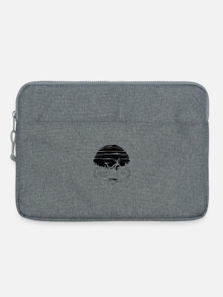 Mountainbiken - Laptoptasche 15" - Grau meliert