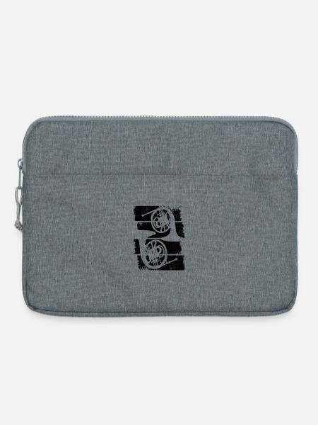 Waldhörner - Laptoptasche 15" - Grau meliert