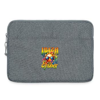Ibiza Vibes  - Laptoptasche 15" - Grau meliert - Vorne