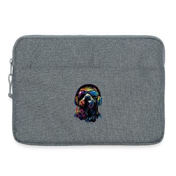 Sloth Colorful Colors Pop Art Lazy Sloths - Laptop bag 15" - heather grey - Front