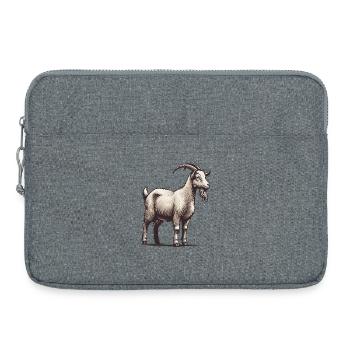 Goat - Laptop bag 15" - heather grey - Front