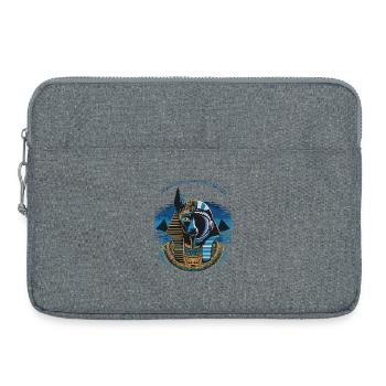 Himmlisches Anubis-Hybrid-Design - Laptoptasche 15" - Grau meliert - Vorne