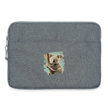Koala Bear - Laptop bag 15" - heather grey - Front