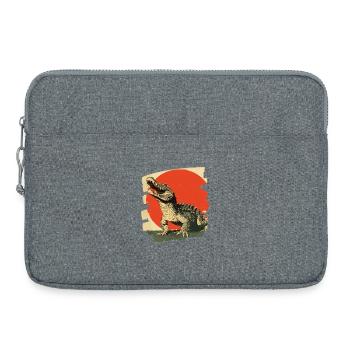Krokodil - Laptoptasche 15" - Grau meliert - Vorne