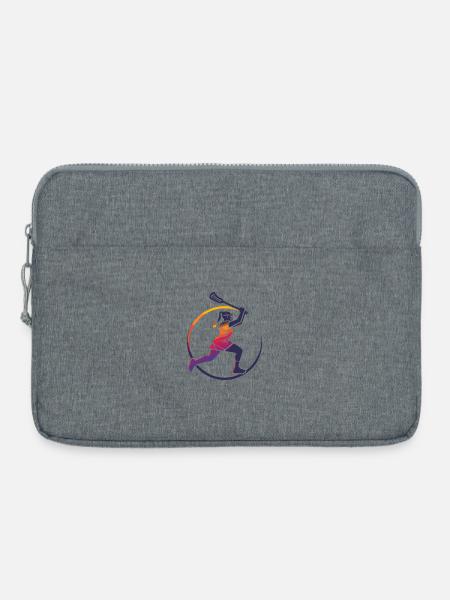 Lacrosse Frau - Laptoptasche 15" - Grau meliert