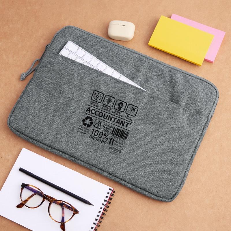 Accountant Multi Tasking Problem Solving Hard Work Laptop bag 15"