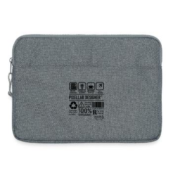 Pixellab Designer multi tasking problem solving - Laptop bag 15" - heather grey - Front