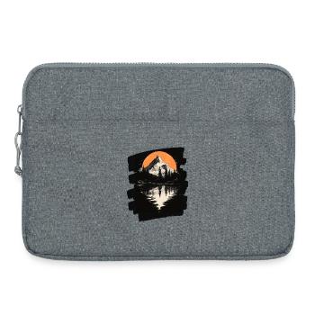 Berge - Laptoptasche 15" - Grau meliert - Vorne
