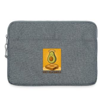 Holy Guacamole Art - Laptop bag 15" - heather grey - Front
