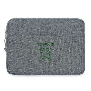 Es war die Kohlenhydrate M'Lord Mittelalter Frosch Meme Fette Kröte - Laptoptasche 15" - Grau meliert - Vorne