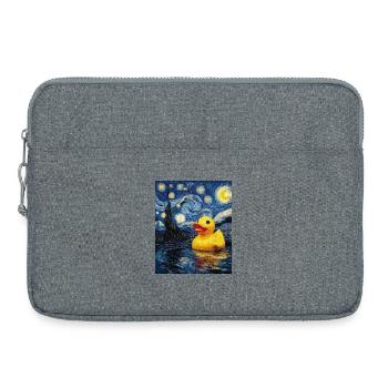 Rubber duck - Laptop bag 15" - heather grey - Front