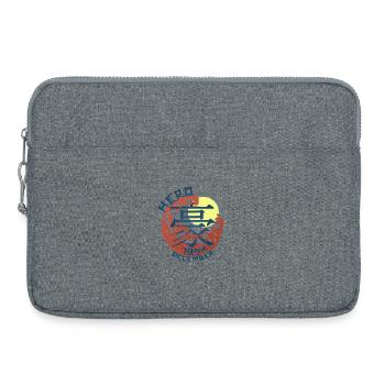 Japan Hero since December 1954 Birthday Gift - Laptop bag 15" - heather grey - Front