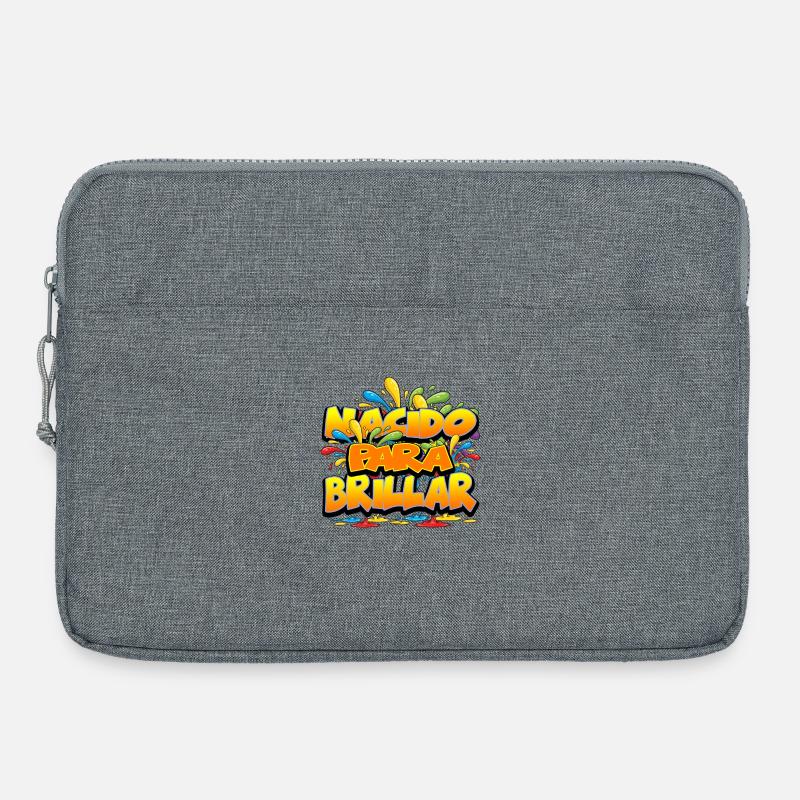 Nacído para Brillar Bright Colour - Laptoptasche 15" - Grau meliert