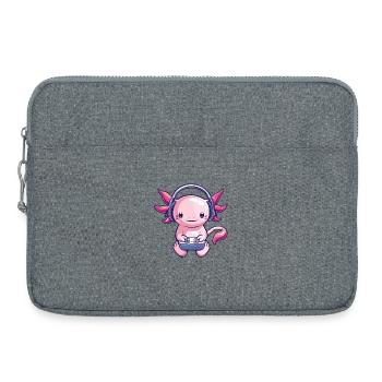 Creative Axolotl gaming - Laptop bag 15" - heather grey - Front