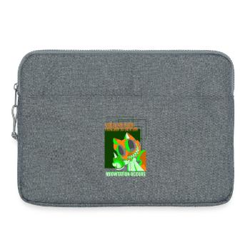 Chemistry Chemist Chemistry Teacher Funny Science - Laptop bag 15" - heather grey - Front