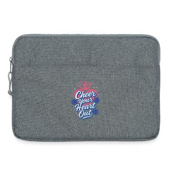Ich kenne H.T.M.L - How To Meet Ladies - Laptoptasche 15" - Grau meliert - Vorne
