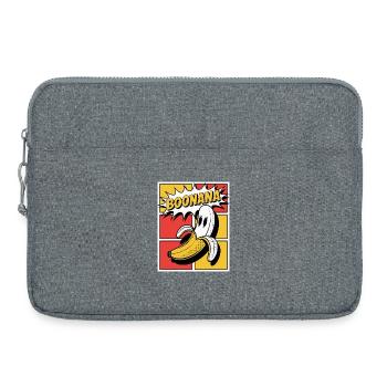 Boonana Halloween Banana - Laptop bag 15" - heather grey - Front