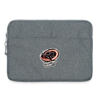 Ausbruch des Kampfgeistes - Laptoptasche 15" - Grau meliert - Vorne