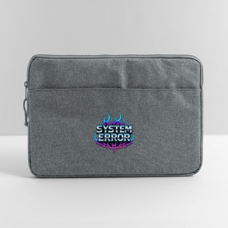 Flame Graphics System Error Laptop bag 15"