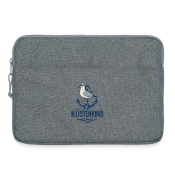 Ancre Enfant Côtière Motif Mer - Sacoche pour ordinateur portable 15 pouces - gris chiné - Devant