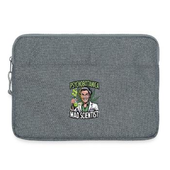 PsychoBotanica Mad Scientist - Laptop bag 15" - heather grey - Front