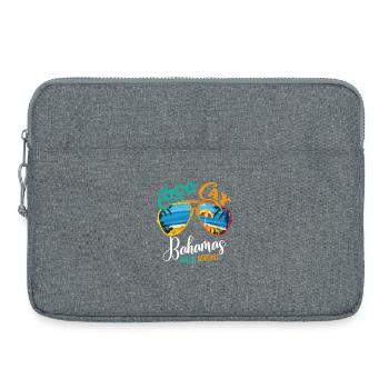 Bahamas Souvenirs - Laptop bag 15" - heather grey - Front