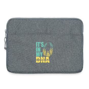 Anime Manga Otaku Kawaii Japan Cosplay Dns dna - Laptop bag 15" - heather grey - Front