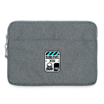 Underground Sublevel 13 - Gas Mask - Laptop bag 15" - heather grey - Front