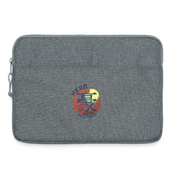 Héros du Japon depuis décembre 2016 Cadeau d’anniversaire - Sacoche pour ordinateur portable 15 pouces - gris chiné - Devant
