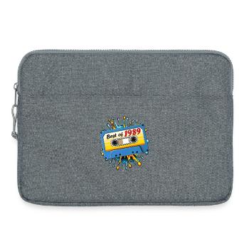 1989 MUSIKKASETTE BEST OF - Sacoche pour ordinateur portable 15 pouces - gris chiné - Devant