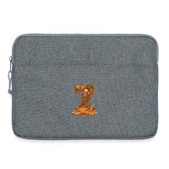 Récolte d’automne dinde sur arbre tordu - Sacoche pour ordinateur portable 15 pouces - gris chiné - Devant