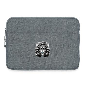 La Catrina - Laptoptasche 15" - Grau meliert - Vorne