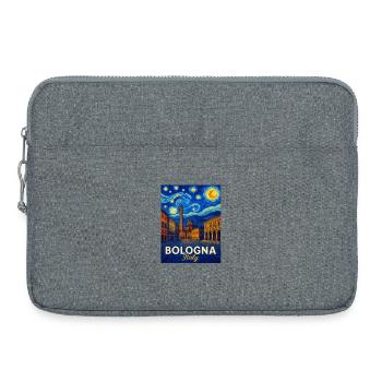 Bologne, Italie - Sacoche pour ordinateur portable 15 pouces - gris chiné - Devant