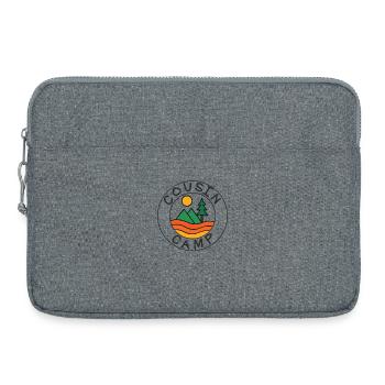 Cousin Camp Vacances en famille adaptées Cousin Camp - Sacoche pour ordinateur portable 15 pouces - gris chiné - Devant