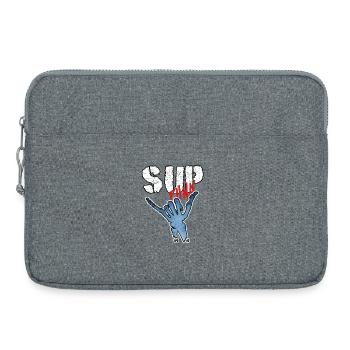 SUP - Laptoptasche 15" - Grau meliert - Vorne