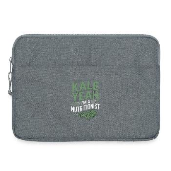 Nutritionist Kale Yeah I'm A Registered Dietitian - Laptoptasche 15" - Grau meliert - Vorne