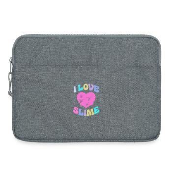 Slime Slime Slimy - Sacoche pour ordinateur portable 15 pouces - gris chiné - Devant
